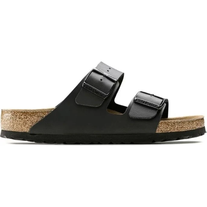 Birkenstock Arizona Sandalen Birko-Flor Schwarz Gr. 44