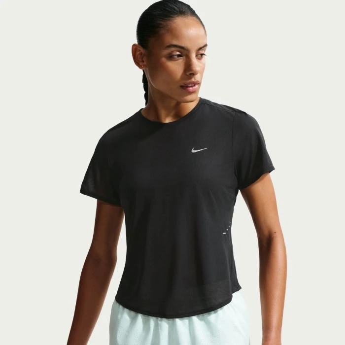 Nike Swift Novelty Breathable Damen Laufshirt - Schwarz, L
