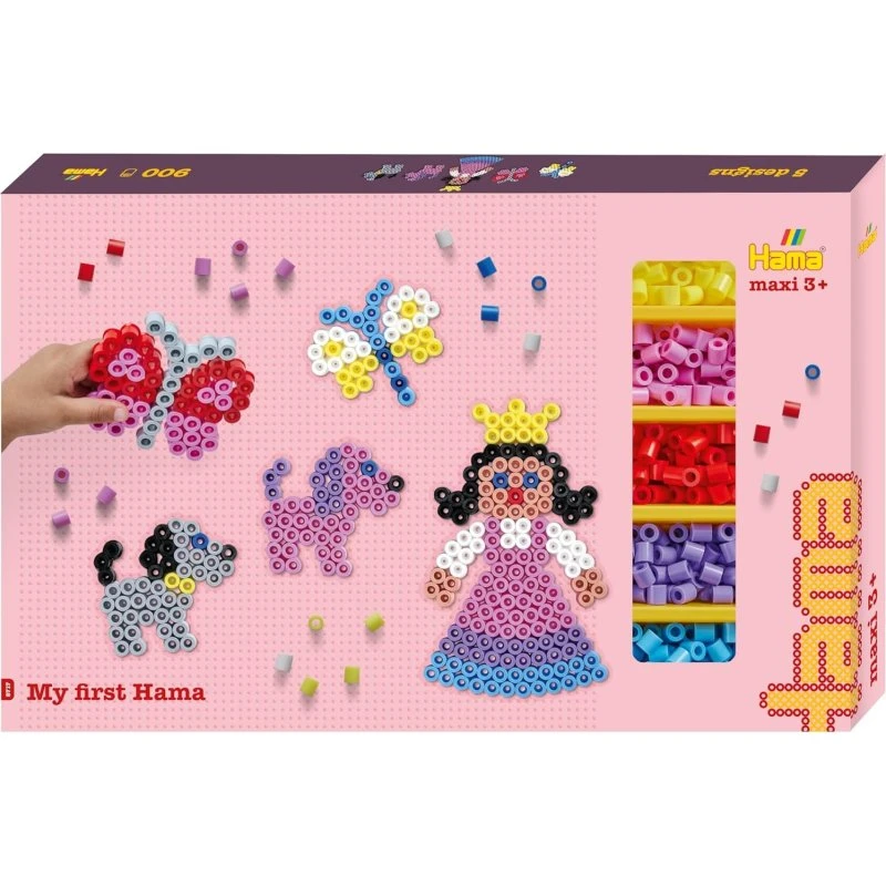 Hama Maxi-Bügelperlen Geschenkpackung Prinzessin & Co