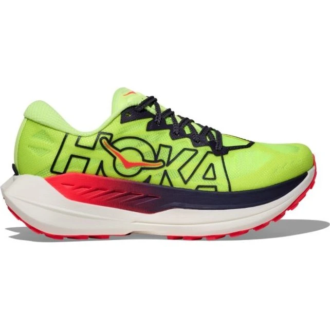 HOKA Rocket X Trail Herren Laufschuhe - Gelb - Gr. 46⅔