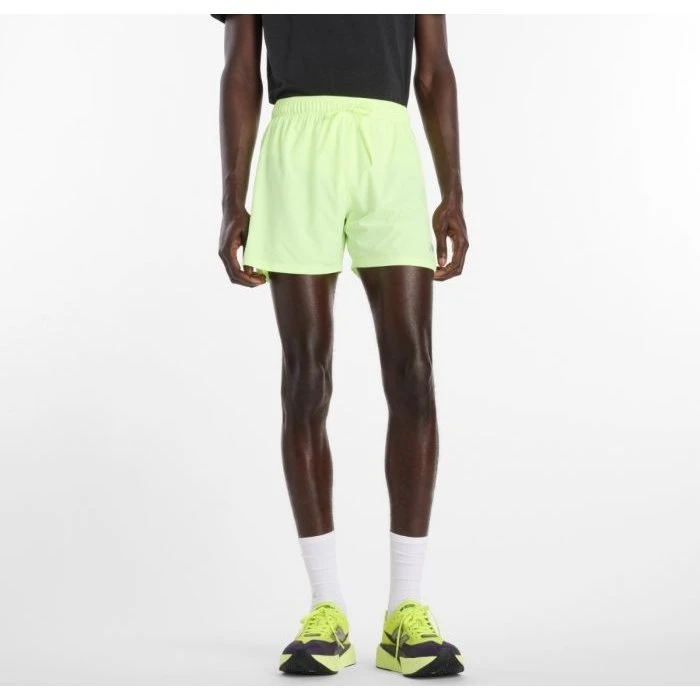 New Balance RC Seamless 5" Laufshorts Herren - Gelb - Gr. S
