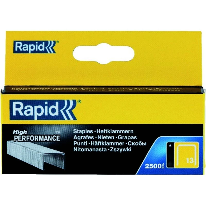 Rapid Heftklammern 13/4 mm, verzinkt, 5000 Stück