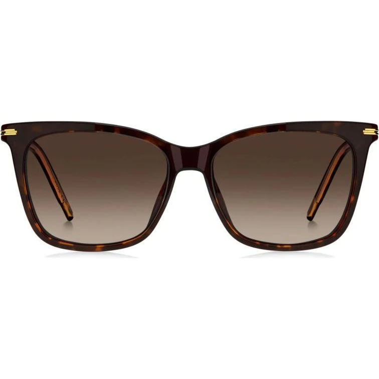 BOSS 1787/G/C Sonnenbrille Damen – Braun, Quadratisch, 55mm