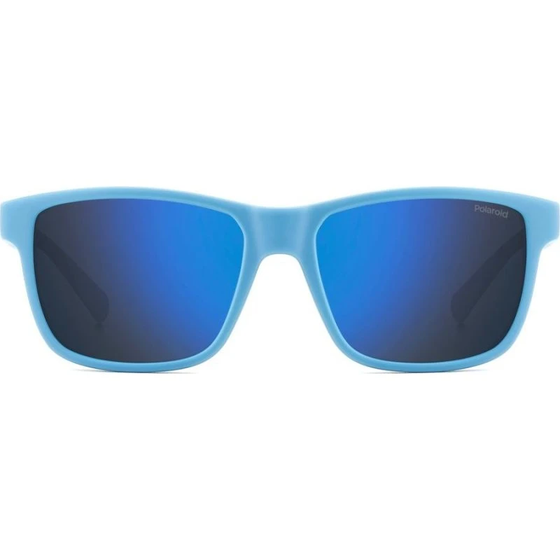 Polaroid Junior Sonnenbrille PLD 8067/S Blau Rechteckig
