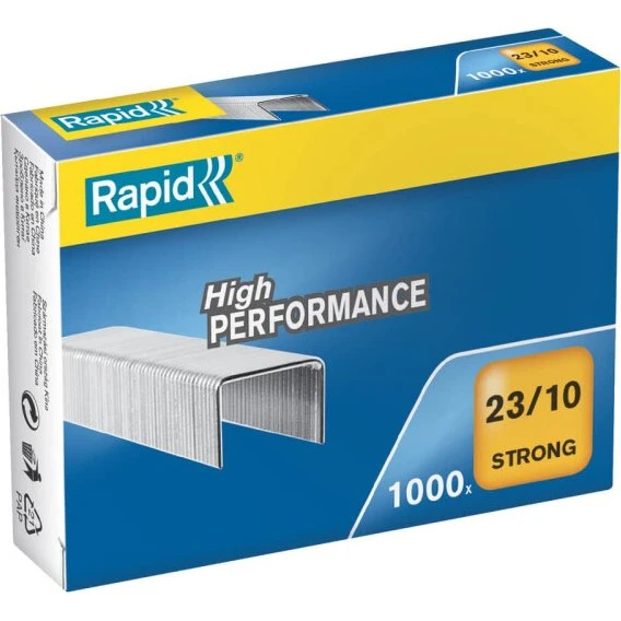Rapid STRONG Heftklammern 23/10, 1000 Stück