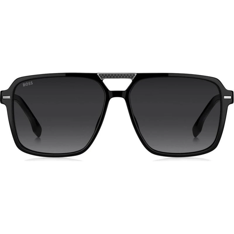 Boss BOSS 1766/S Sonnenbrille Herren Schwarz Quadratisch 59mm