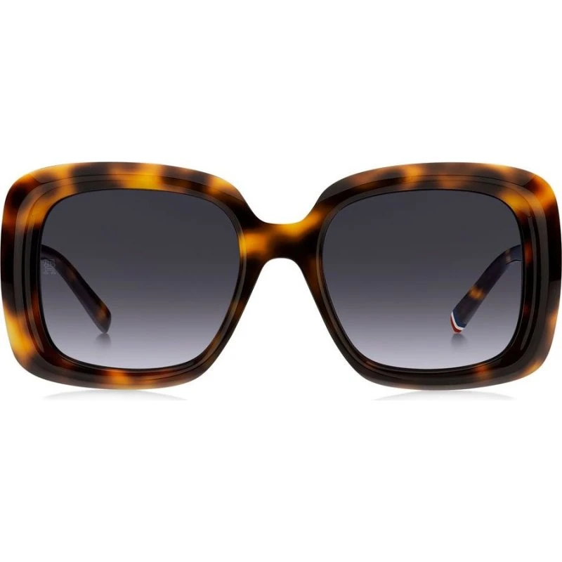 Tommy Hilfiger TH 2208/S Sonnenbrille Damen Havana Quadratisch 53mm