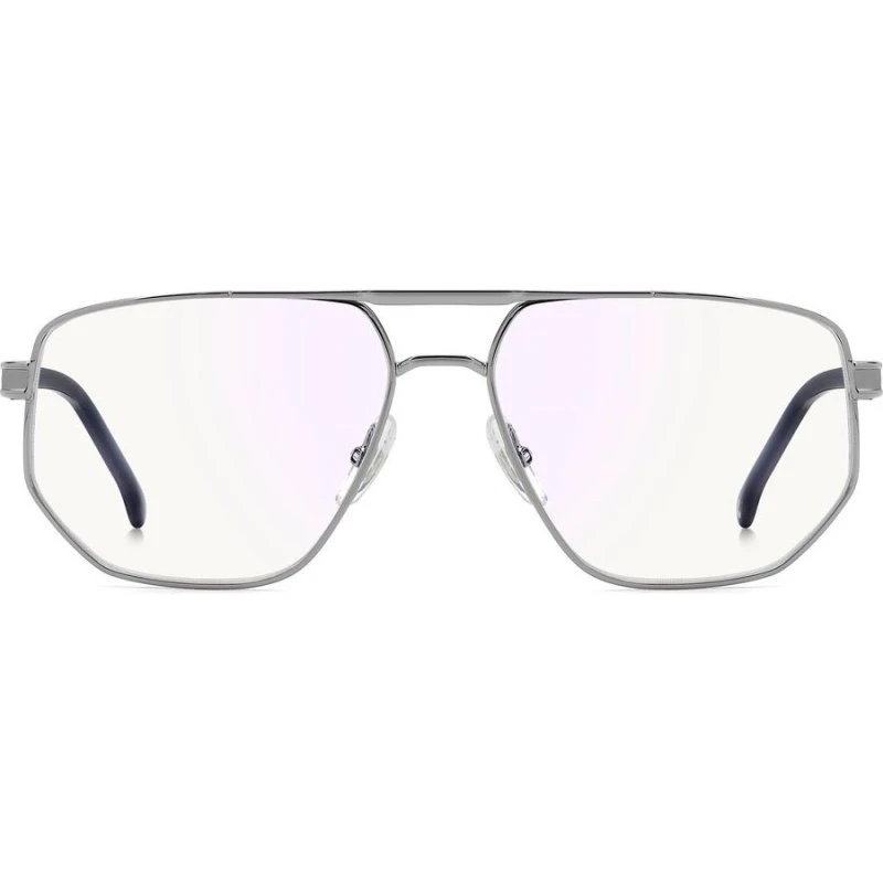 Carrera 1141 Herrenbrille - Rechteckig, Grau, Metall