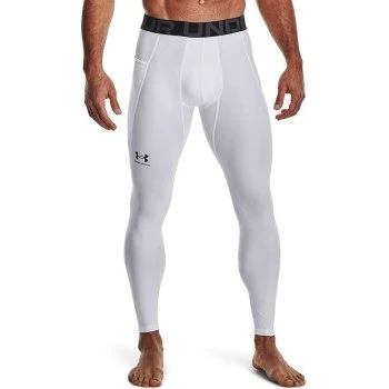Under Armour HeatGear Compression Leggings Weiß Herren Medium