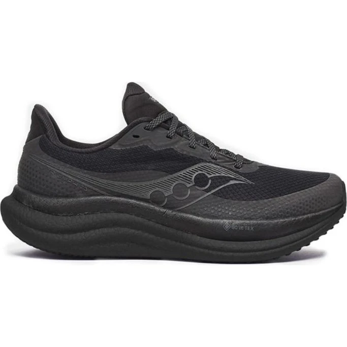 Saucony Triumph 23 GTX Herren Laufschuhe Schwarz Gr. 47