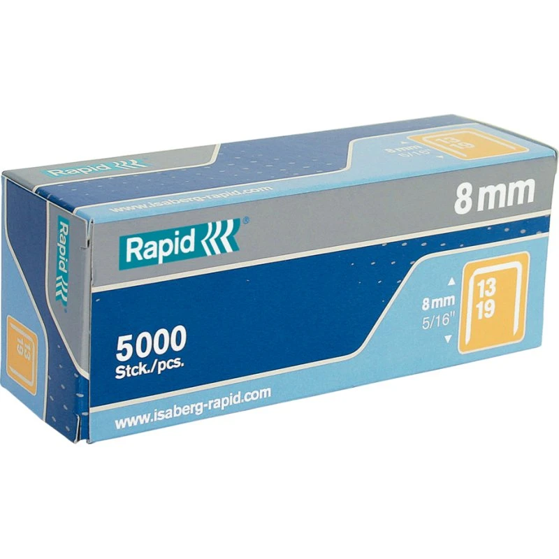 Rapid 21/4 Heftklammern Standard 1.000 Stück verzinkt