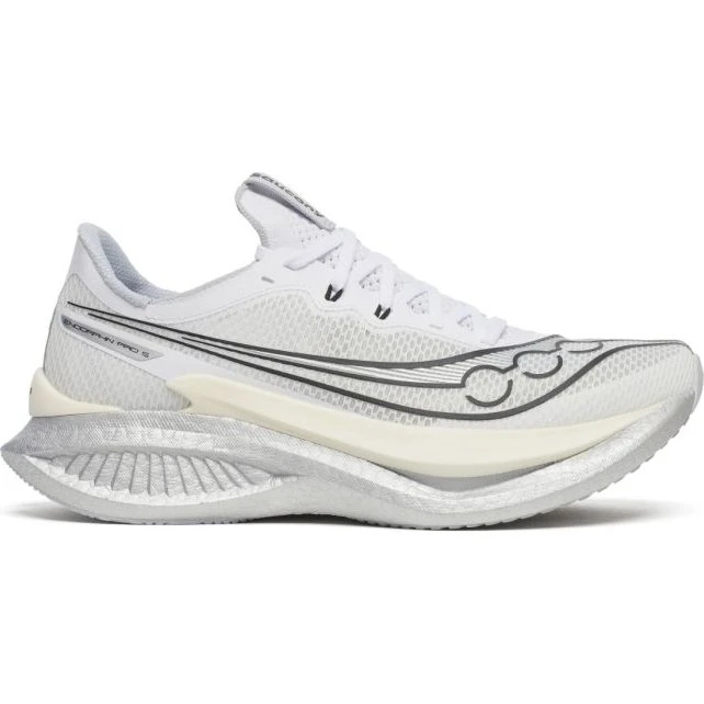 Saucony Endorphin Pro 5 Herren Straßenlaufschuhe Weiß