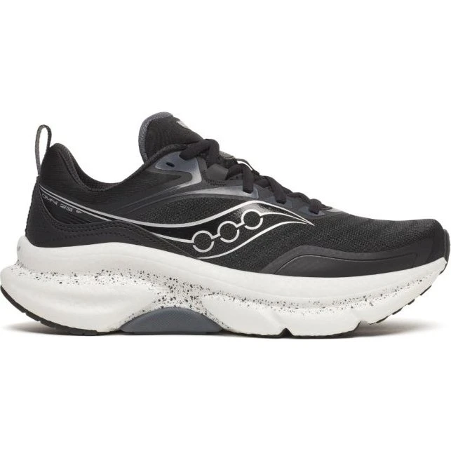 Saucony Omni ST 23 Herren Straßenlaufschuhe - Schwarz
