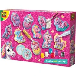 CraftyKids Gießen & Malen – Baby-Einhörner (10 Stück)