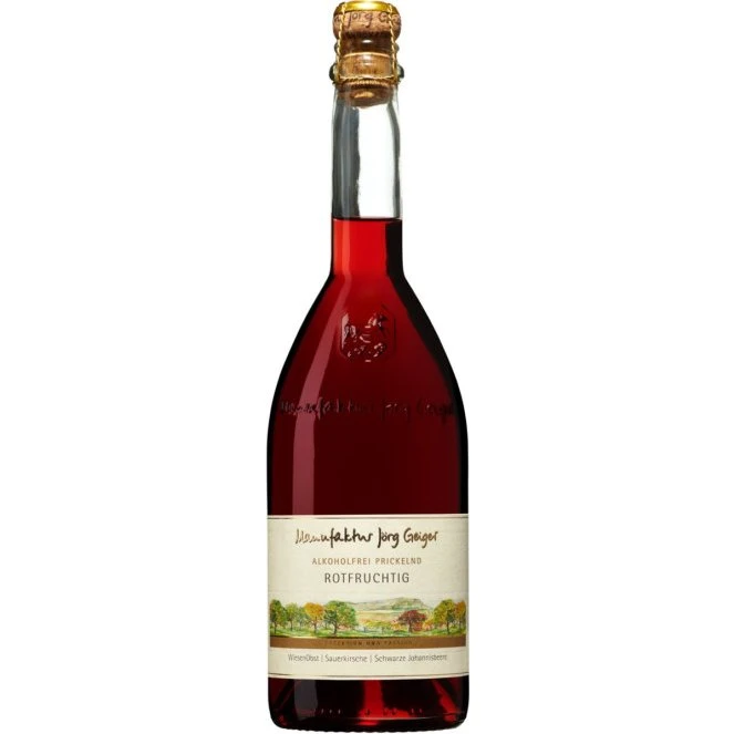 Jörg Geiger Prisecco Rotfruchtig alkoholfrei 0,75L