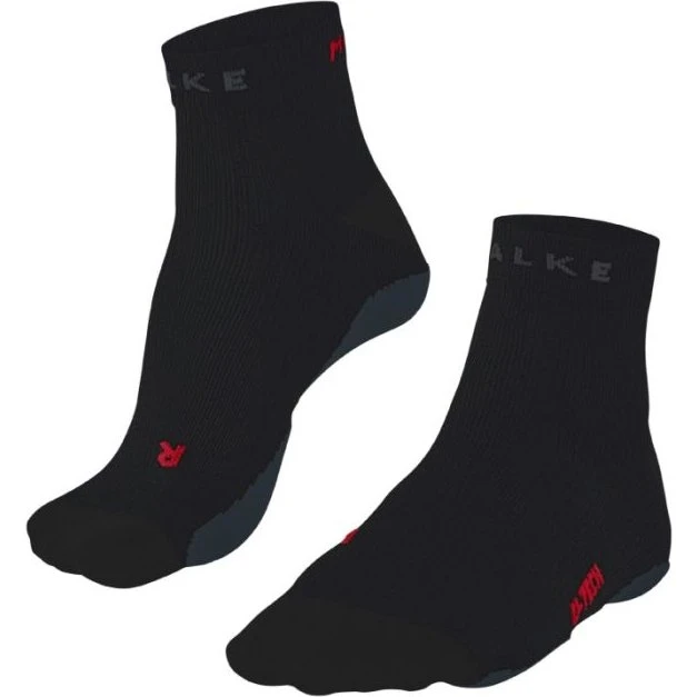 Falke RU True Motion M Herren Laufsocken Schwarz