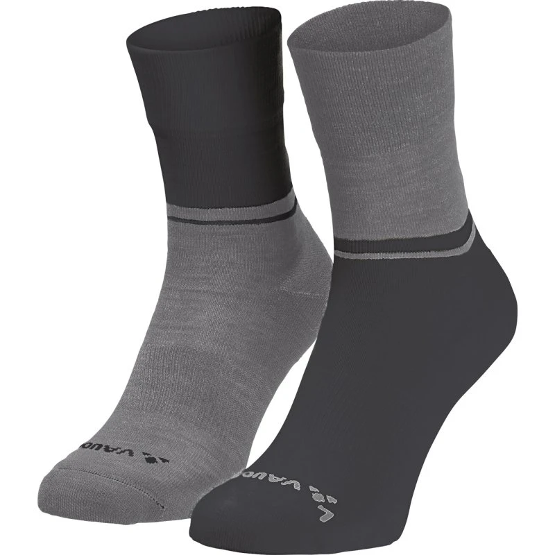 VAUDE Wollsocken 'All Year' - Schwarz, Gr. 39/41