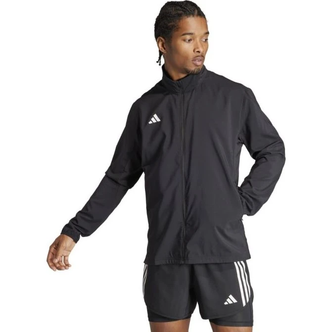 adidas Adizero Essentials Regenjacke - Schwarz - XL