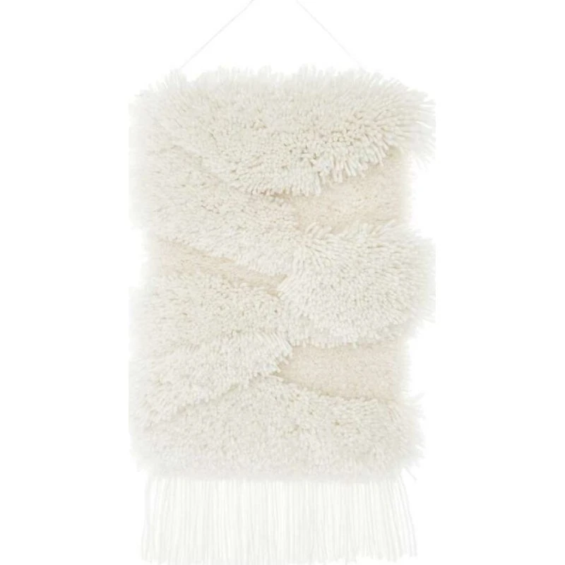Rico Design Rico Hooki Hooki Knüpfset Wandbehang Weiße Landschaft