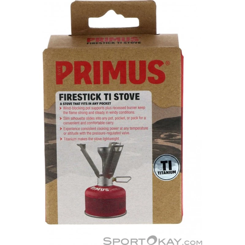 Primus Firestick Stove Ti Gaskocher Titanium