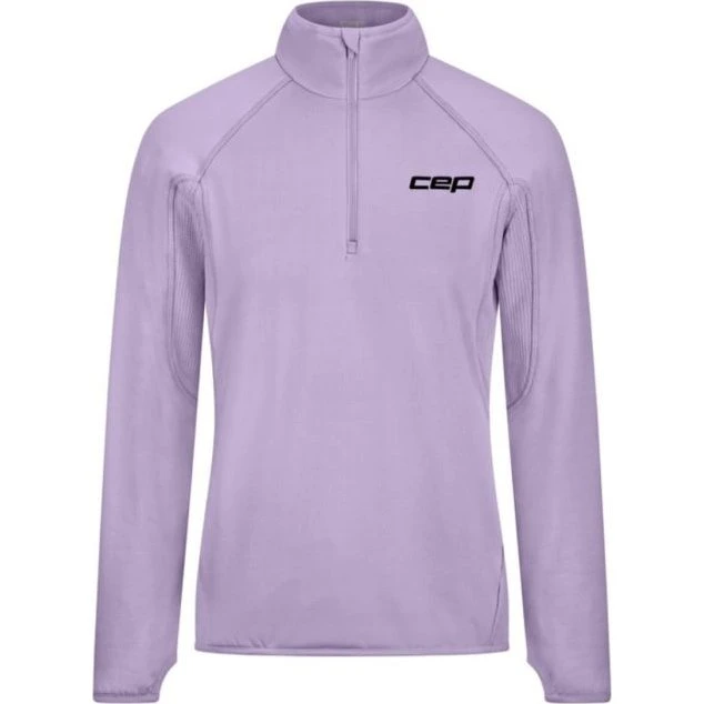 CEP Core Run Thermal Zip Shirt Long Sleeve - Damen - Lila - L