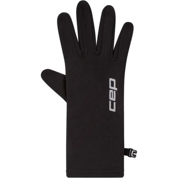 CEP Core Run Merino Gloves - Schwarz - XL