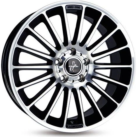 KESKIN KT15 SPEED Felge 7.0Jx17 5x114.3 ET40 Schwarz/Poliert