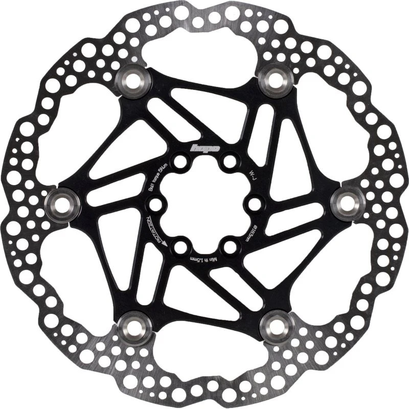 Hope Floating Bremsscheibe 6-Loch silber