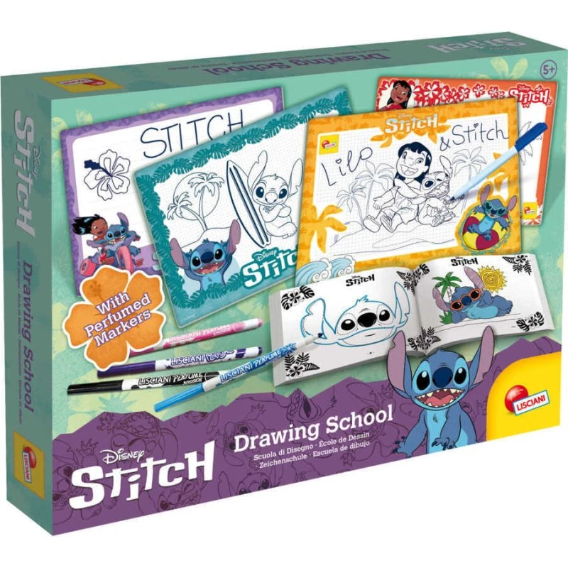 Lisciani Stitch Zeichenschule für Kinder ab 5 Jahren