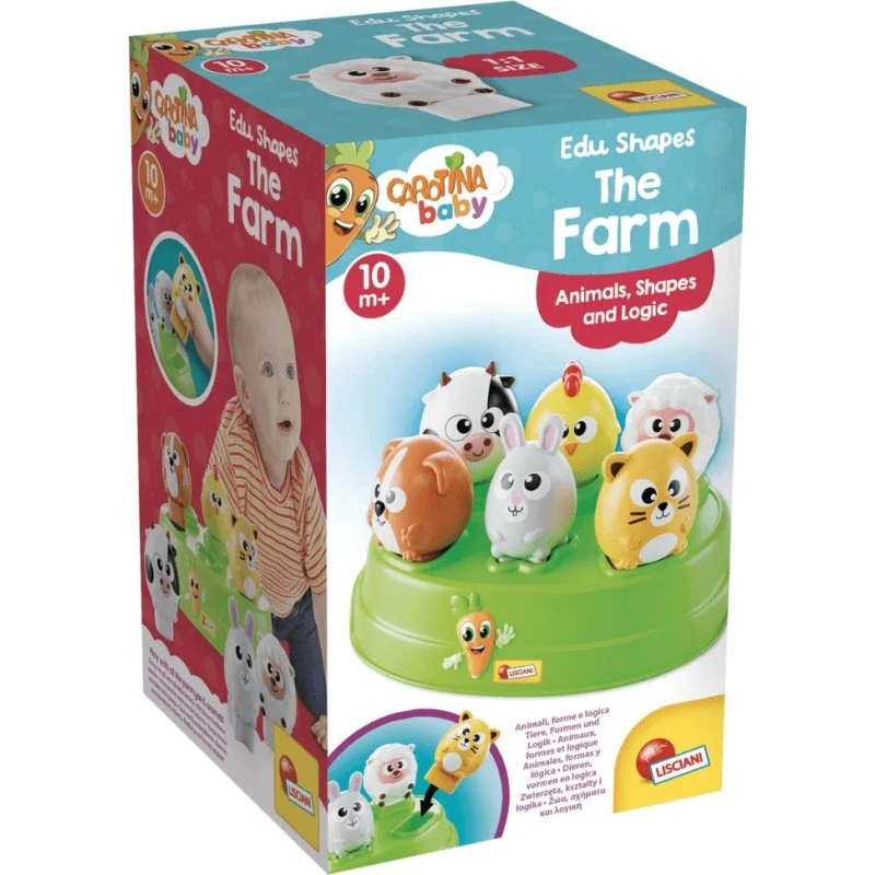 Lisciani My Happy Farm Zuordnungsspiel, ab 10 Monaten
