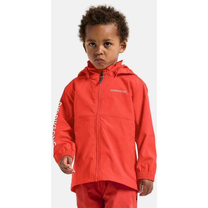 Didriksons Hallon Windjacke für Kinder - Paprika