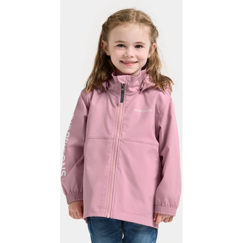 Didriksons Hallon Windjacke für Kinder - Light Heather Pink