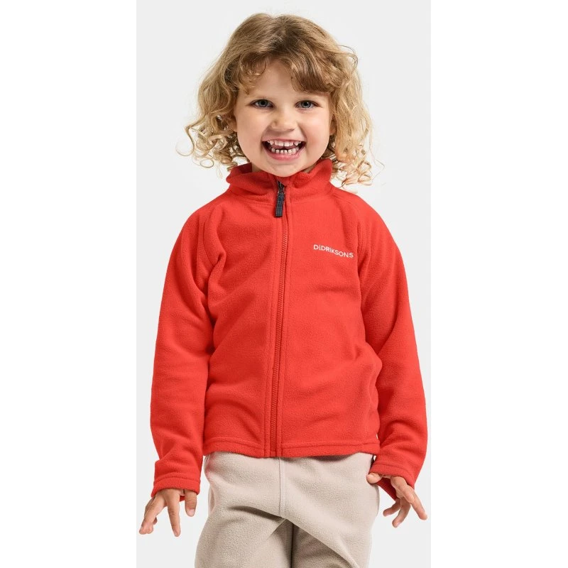 Didriksons Monte Kids' Full-Zip Fleecejacke