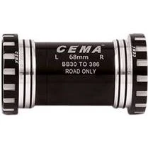 Cema Innenlager-Adapter BB30 auf DUB Inox schwarz