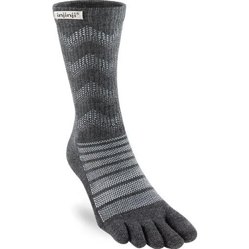Injinji Outdoor Midweight Crew NuWool Socken Grau XL