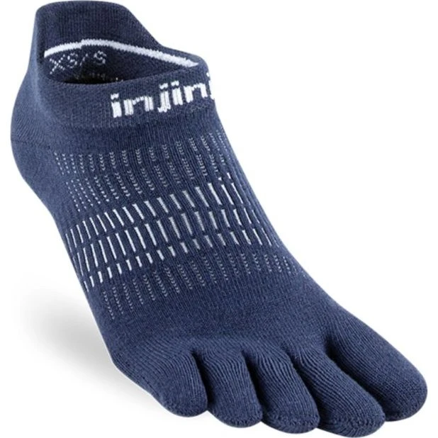 Injinji Run Lightweight No-Show Socken Damen - Blau