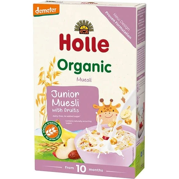 Holle Bio-Kindermüsli Mehrkorn mit Frucht, ab 10. Monat, 250 g