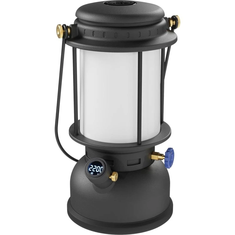 Petromax LM500 LED Laterne Schwarz, 500 Lumen, dimmbar mit Powerbank