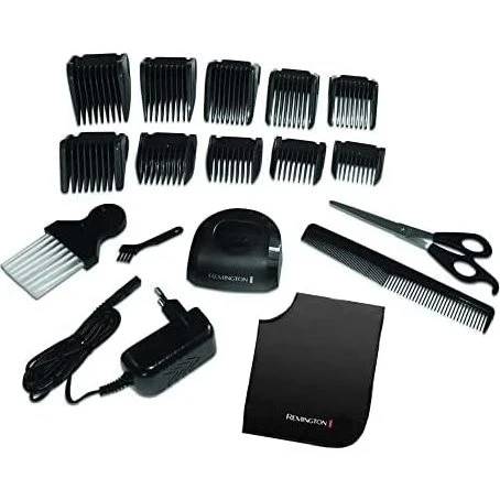 REMINGTON HC5811 Genius Haarschneider mit Alukoffer & 10 Kämmen