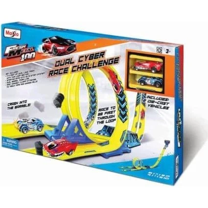 Maisto Circuit Raceway Double Loop Challenge Rennbahn ab 3 Jahren