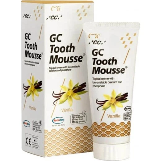 GC Tooth Mousse Vanille 35 ml - Fluoridfreie Zahnpasta