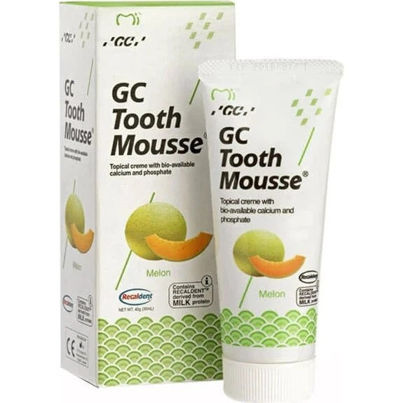 GC Tooth Mousse Melon 35 ml - Fluoridfreie Remineralisierung