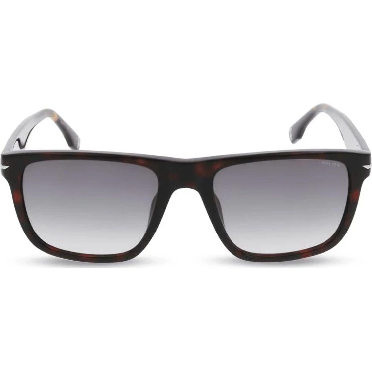 Police Champ 14 SPLQ83 Sonnenbrille Unisex Quadratisch Havana