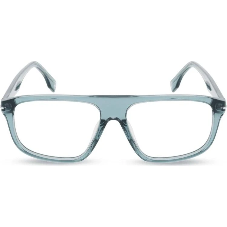 Police VPLQ64 Herrenbrille Grau Quadratisch aus Acetat
