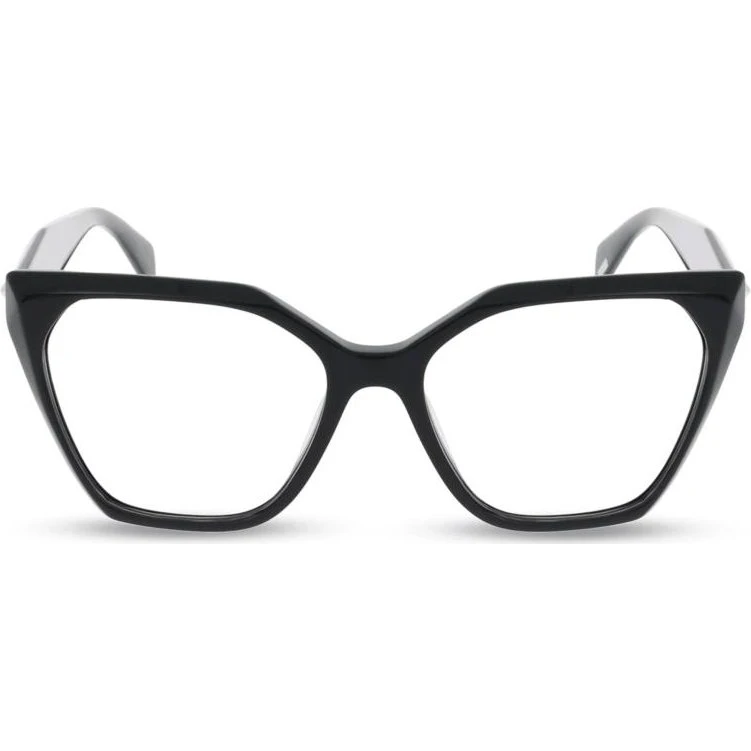 Police VPLR18 Brille Unisex Schwarz Geometrisch