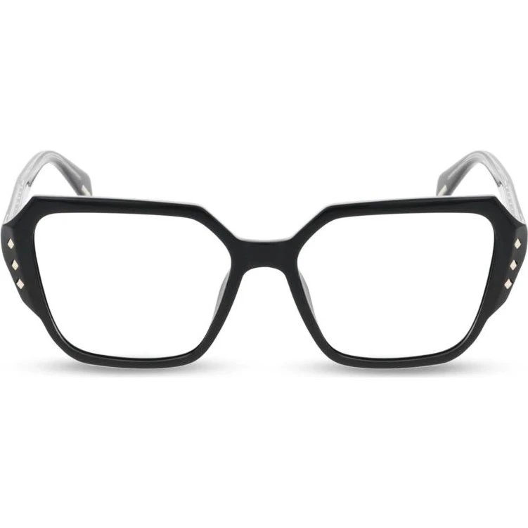 Police VPLR20 Brille Unisex Schwarz Quadratisch