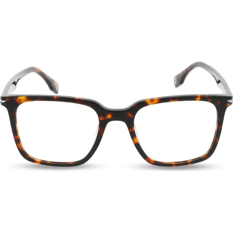 Police VPLG73E Brille Herren - Quadratisch, Havana, Acetat