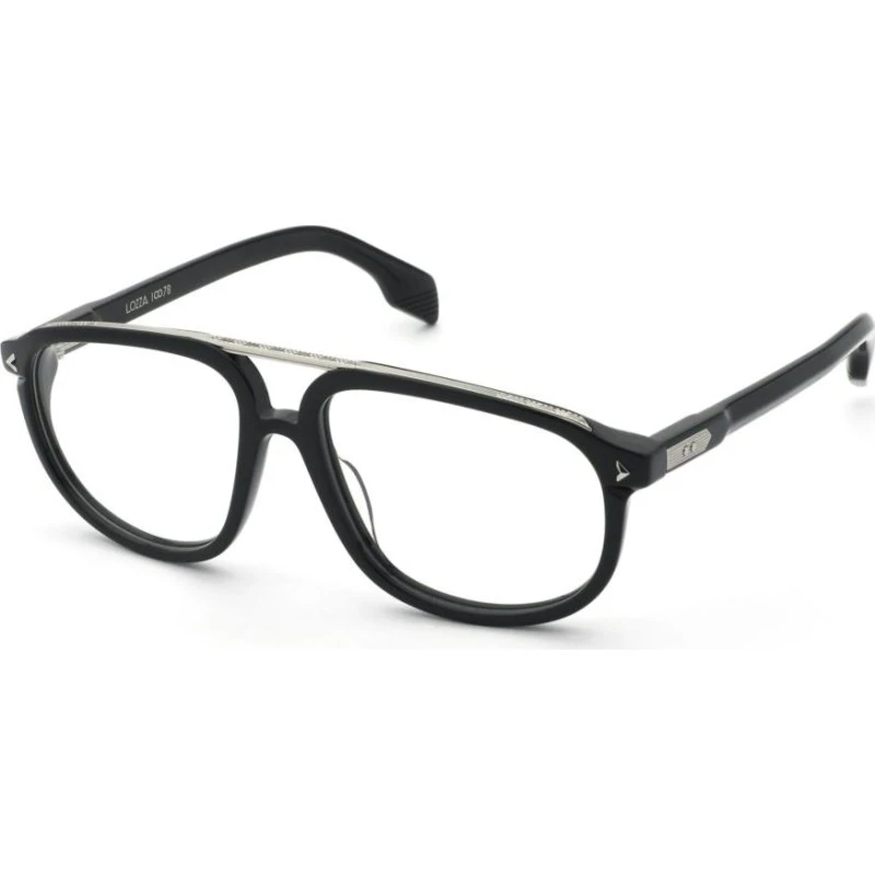 Lozza VL4392M Brille Pilot Schwarz Acetat Unisex