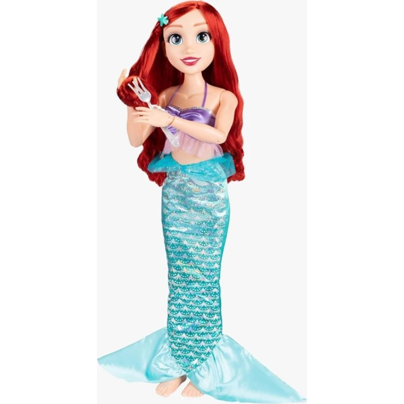 Jakks Pacific Disney Die kleine Meerjungfrau Arielle Puppe, 80 cm