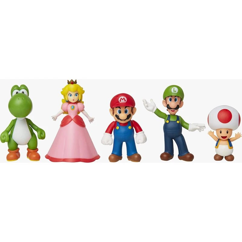 Jakks Pacific Nintendo Mario & Friends Figuren-Set (5er-Pack)